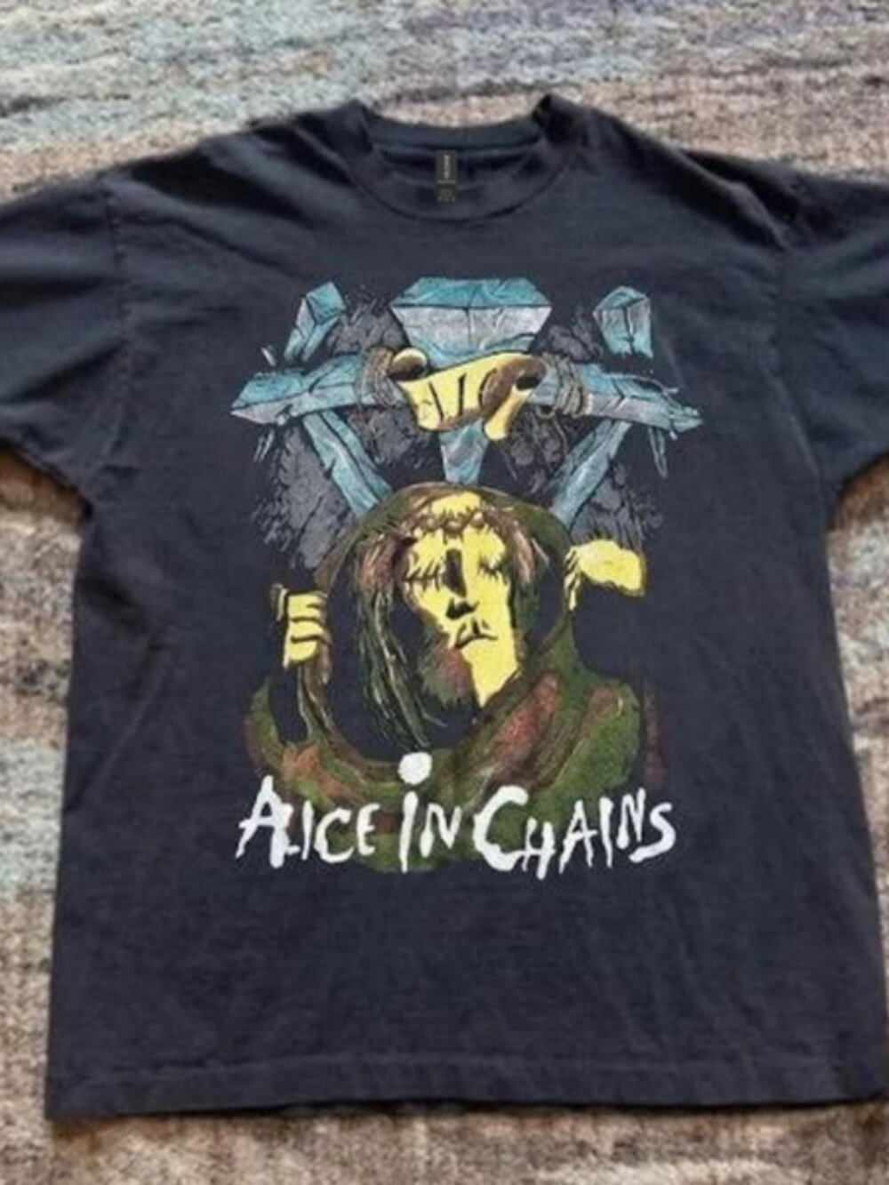 Black Alice In Chains T shirt